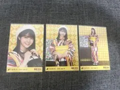乃木坂46 生写真 冨里奈央 浴衣 3種コンプ