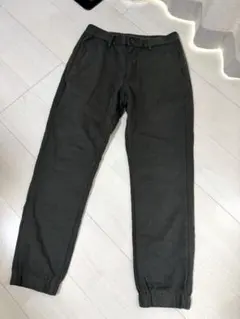 UNIQLO カーキ　薄手　スウェット　パンツ　ジョガー　S ストレッチ