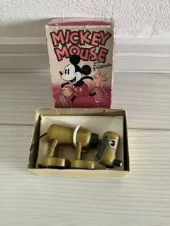 美品】Disney ミッキーマウス 乗馬 レトロ インテリア ヤングエポック