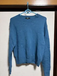 ユニクロニット ブルー