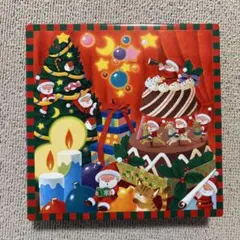 モロゾフ クリスマスファンシー缶 空き缶