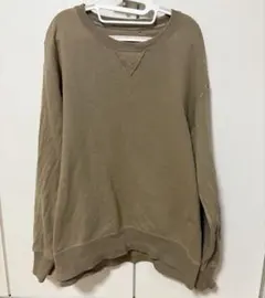UNIQLO XL ベージュ トレーナー