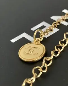 CCロゴネックレス　コインネックレス　ノベルティ　チャーム
