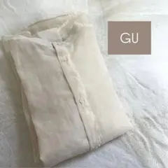 GU シースルーブラウス
