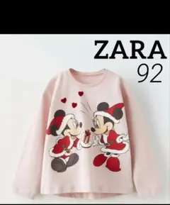 ZARA　クリスマスミッキー　92サイズ