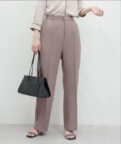 ハイウエスト スラックス