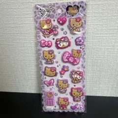 もちもちマシュマロシール 日焼けキティ サンリオ ギャルキティ レオパード