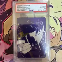 PSA10 カグラバチ メタキラカード ナツコミ