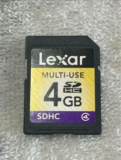 Lexar SDHCカード 4GB Class 4