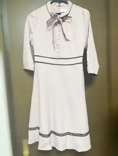 ⭐︎最終値下げ⭐︎【tocco】ピンク リボン付き ワンピース Mサイズ