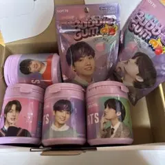 LOTTE XYLITOL BTS ボトルガム & bubbleガムパウチセット