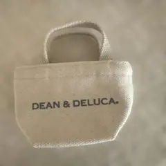 DEAN & DELUCA ミニトートバッグ アイボリー