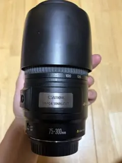 値下げ交渉大歓迎　Canon EF 75-300mm ズームレンズ 本体のサムネイル