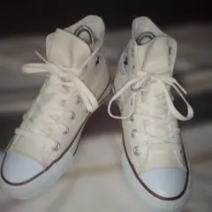 Converse ハイカットスニーカー ホワイト24cm