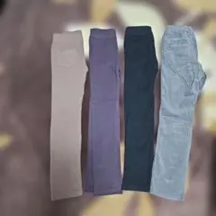 キッズ スリムフィットパンツ 4点セット