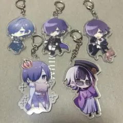 ゆきむらさん アクキー5点セット(おまけ付き)