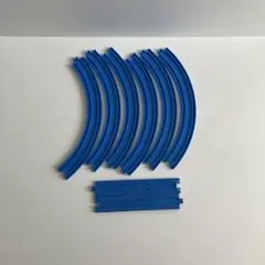 プラレール　２倍曲線レール6本　直線レール2本　写真のコースが作れる