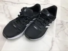 adidasランニングシューズ ブラック24.0cm レディース　中古のサムネイル