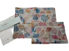 Cath Kidston トラベルポーチ 2点セット シェル柄のサムネイル
