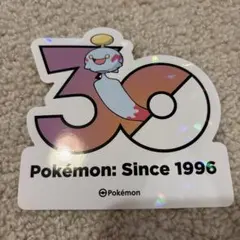 ポケモン30周年 ソンス ランダム シール ユニラン聖水ポップアップ