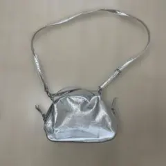シルバー ショルダーバッグ
