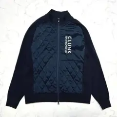✨極美品✨ CLUNK 中綿ゴルフジャケットネイビー ジャケット 秋冬
