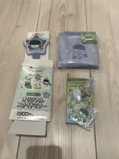 PPULBATU 3点　エコバッグ ミラー　キーホルダー　フムニャリンXTX