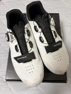 MAVIC ロードバイク シューズ 26.5cm ビンディングシューズ ホワイト