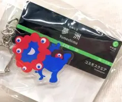 2連 アクリルキーホルダー 中央線 夢洲駅 Ver.2 ミャクミャク 黒