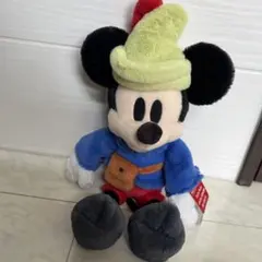 ミッキーマウス フラッフィープラッシー ぬいぐるみ