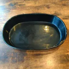 生け花 　水盤 花瓶　花器 陶器 フラワーベース 黒　和モダン