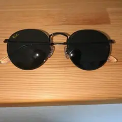 美品RayBanレイバン RB3447ROUND METALラウンドメタル