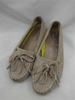 ■ミネトンカ MINNETONKA 4308 モカシン ベージュ系 レディース