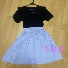 【美品】JENNI love ワンピース　160のサムネイル