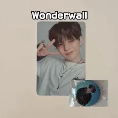 TREASURE WONDERWALL トレカ 缶バッジ ヨシ