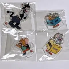 トムとジェリー 特典 アクスタ アクキー タフィー ブッチ ボウリング ジェリー