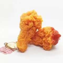 リアルキッチンシリーズ　フライドチキン ヤンニョムチキン キーホルダー 2個のサムネイル