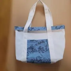 弓道　手提げバッグ（リバーシブル）