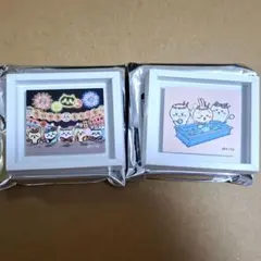 ちいかわ 縁日 フレームマグネット 集合 うさぎ ハチワレ モモンガ まとめ売りのサムネイル