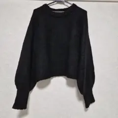 【最終価格】フリークスストア カラー シャギー ニット ショート プルオーバー