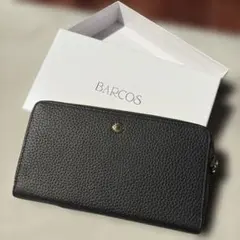 BARCOS ブラックレザー 長財布