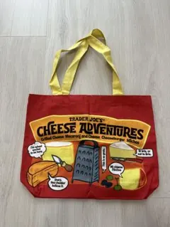 新品未使用　トレーダージョーズ チーズアドベンチャー エコバッグ