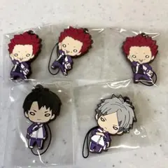 【値下げ】ハイキュー!! にとたん アクリルキーホルダー 5個セット 白鳥沢