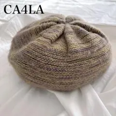 CA4LA カシラ　ミックスカラー　ベレー帽　ニットベレー　ニット帽　キャップ