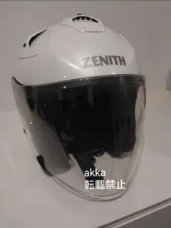 YAMAHA ZENITH ジェットヘルメット YJ-14 ホワイト L59cm - メルカリ