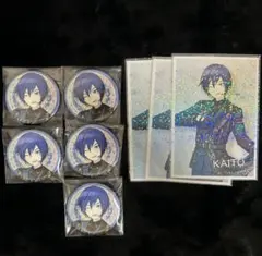 プロセカ KAITO あんスタ コラボ グリッター缶バッジ グリ缶 缶バッジ A