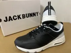 JACK BUNNY ゴルフシューズ　ジャックバニー　24センチ ジャックバニー ゴルフシューズ スパイクレス メンズ レディース (ユニ