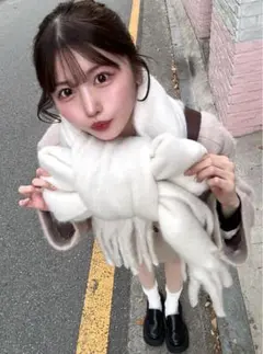 ファー マフラー