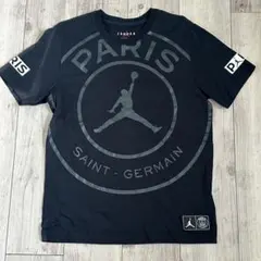 ジョーダン パリサンジェルマン PSG Tシャツ 黒 M ナイキ コラボ
