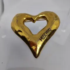 ★MOSCHINO ハート ブローチのサムネイル